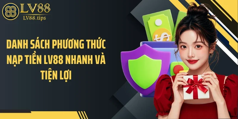 Danh sách phương thức nạp tiền LV88 nhanh và tiện lợi