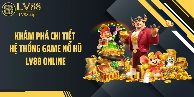 Khám phá chi tiết hệ thống game nổ hũ LV88 online