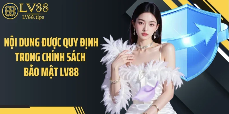 Nội dung được quy định trong chính sách bảo mật LV88
